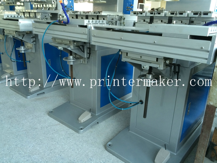 Large Size 4 Color Ink Cup Pad Printing Machine