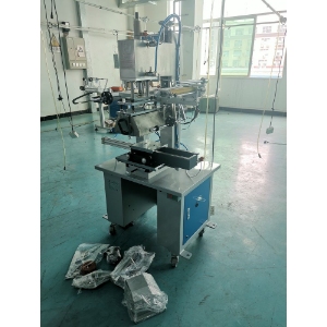 Perfume bottles hot stamping machine model 2B ready to ship to India