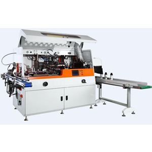 Single Color Automatic UV Screen Printing Machine-Mechanically Driven