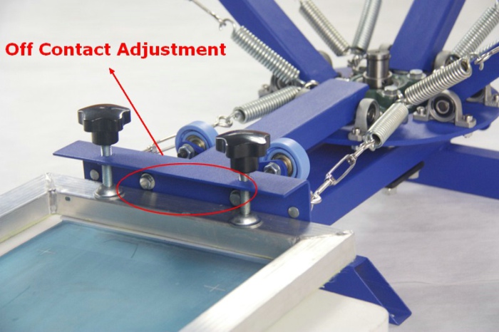 Máquina de serigrafia manual - RSP404 - LC Printing Machine Factory Limited  - de 4 colores / en plano / rotativa