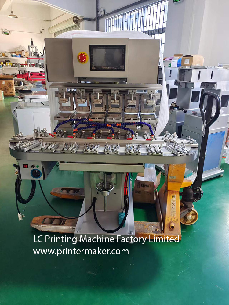 6-color pad printing machine  Boston Industrial Solutions, Inc.