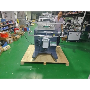 Long rods silkscreen printing machine delivered to USA customer