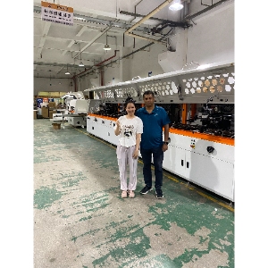  Bangladesh Customer Visiting LC Printing Machine Factory Limited